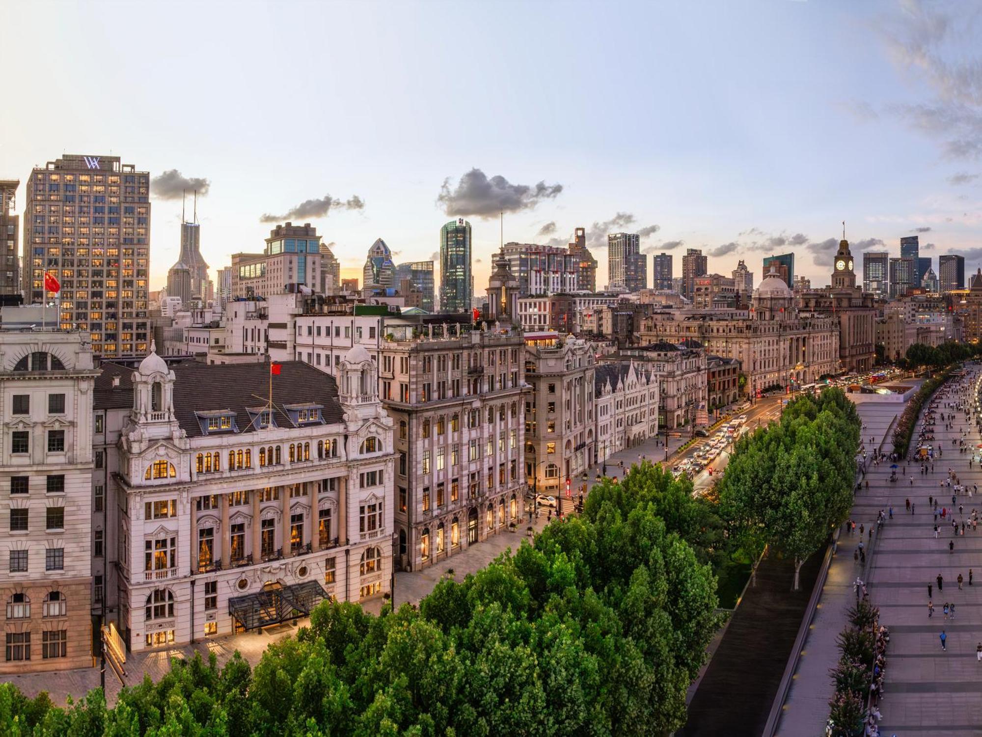 Waldorf Astoria Shanghai On The Bund Exterior foto
