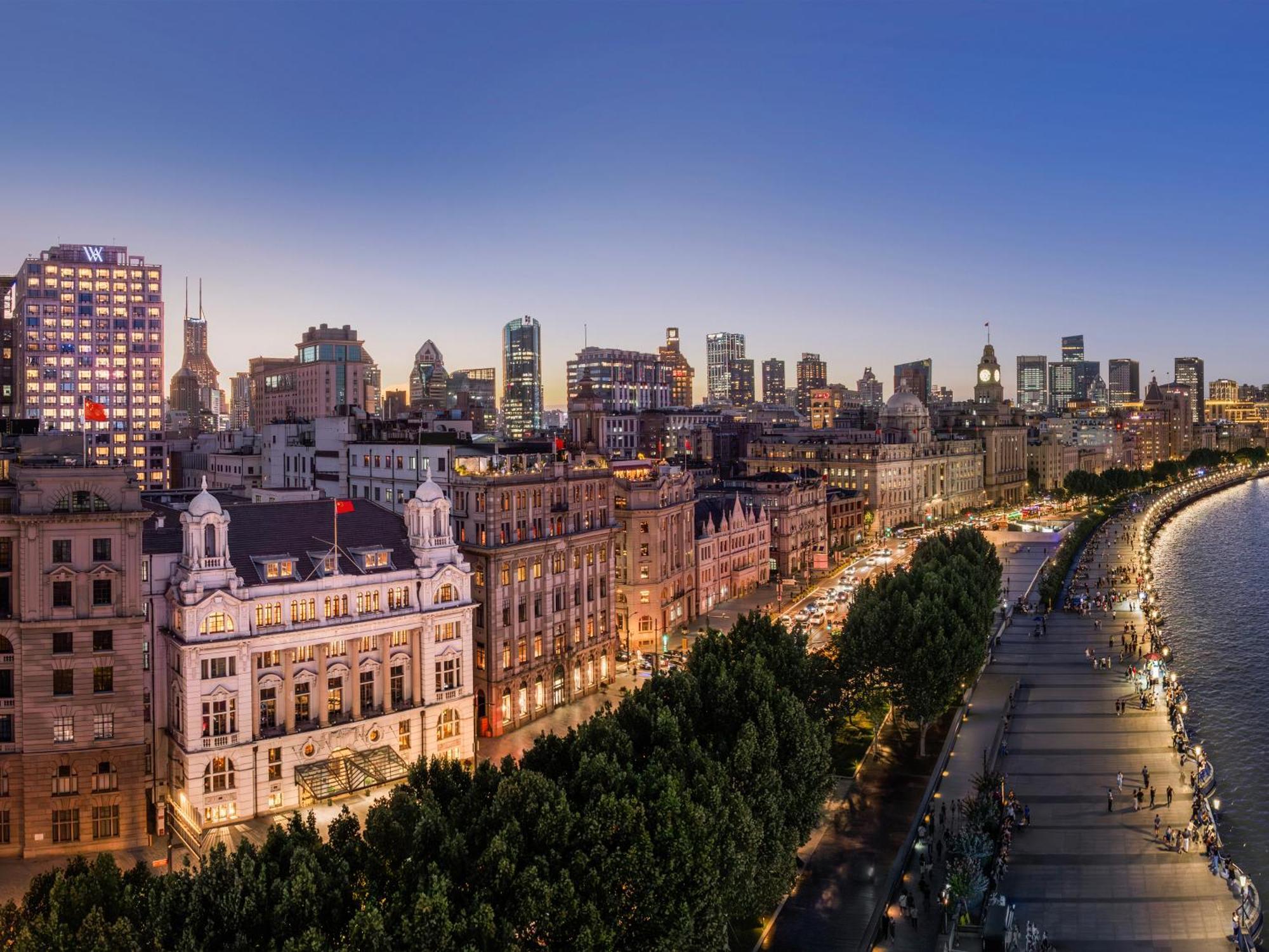 Waldorf Astoria Shanghai On The Bund Exterior foto